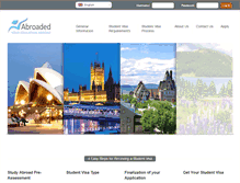 Tablet Screenshot of abroaded.com